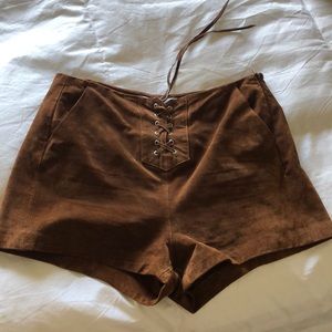 beautiful leather shorts!